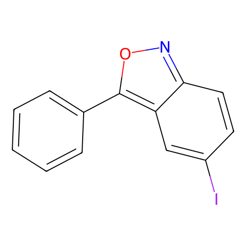 5-Iodo-3-phenylbenzo[c]isoxazole structure