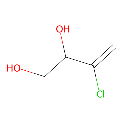3-Chloro-3-butene-1,2-diol structure