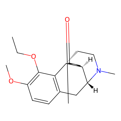 Morphinan-6-one, 4-ethoxy-3-methoxy-17-methyl- structure