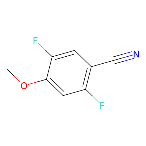 2,5-Difluoro-4-methoxybenzonitrile structure