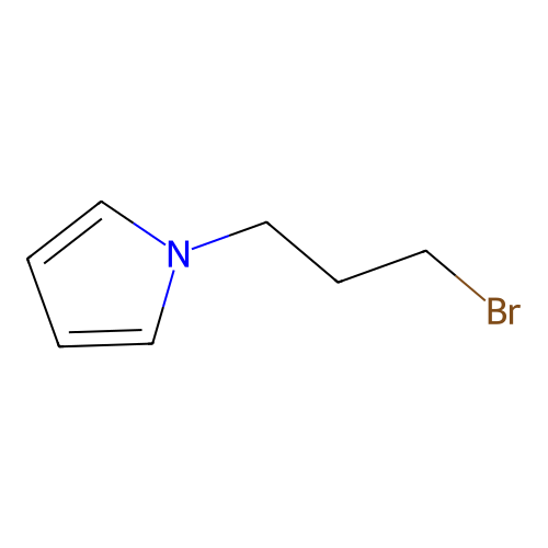 1-(3-Bromopropyl)pyrrole structure