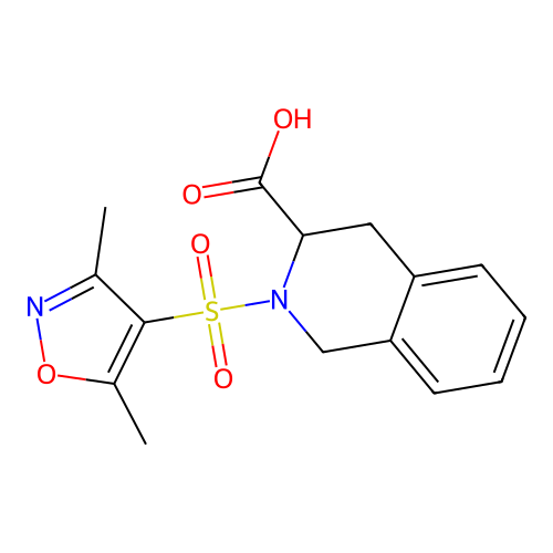 C15H16N2O5S structure