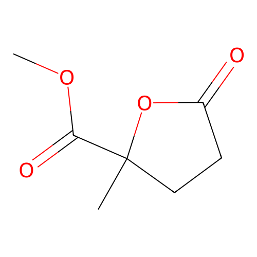 Methyl 2-methyl-5-oxooxolane-2-carboxylate structure