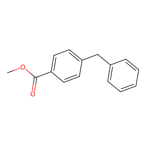 Methyl 4-benzylbenzoate structure