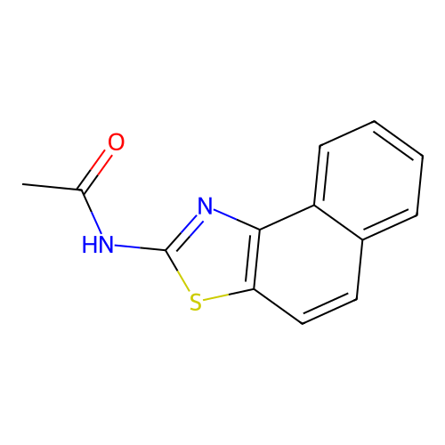 N-Naphtho[1,2-d]thiazol-2-yl-acetamide structure