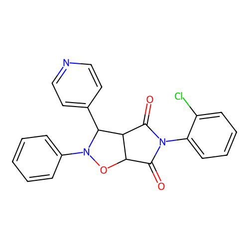 C22H16ClN3O3 structure
