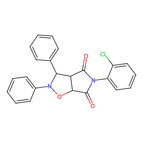 C23H17ClN2O3 structure
