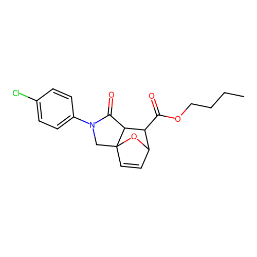 C19H20ClNO4 structure