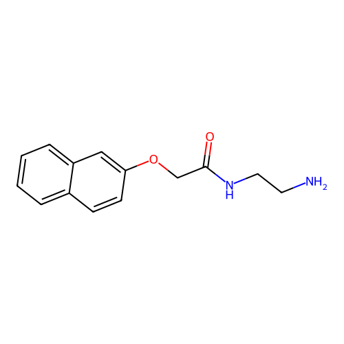 2-萘氧乙酸乙烯单酰胺 structure