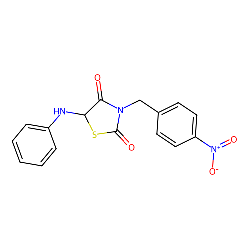 3-(4-Nitrobenzyl)-5-(phenylamino)-1,3-thiazolidine-2,4-dione structure
