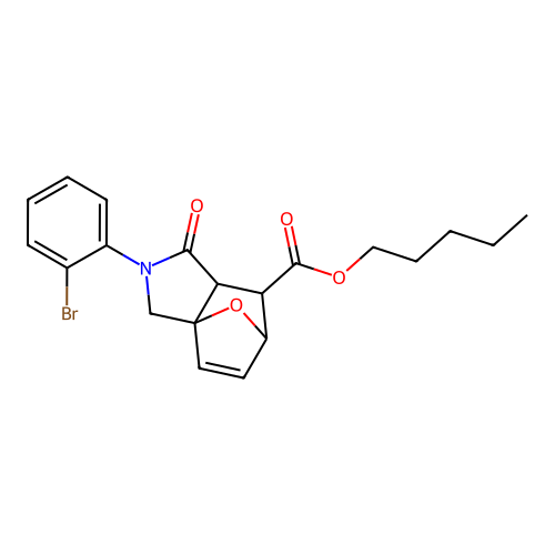 C20H22BrNO4 structure