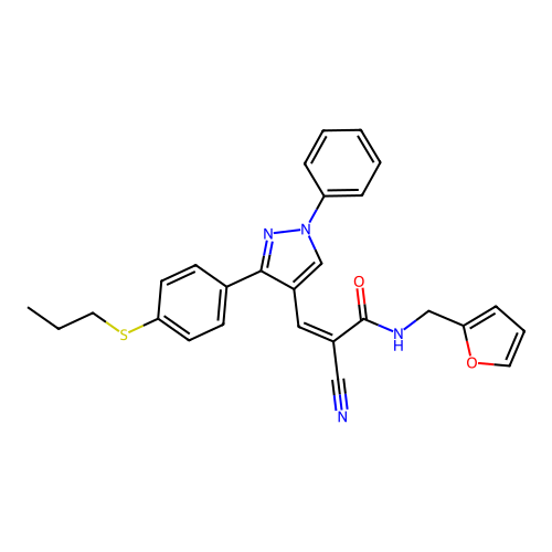 C27H24N4O2S structure