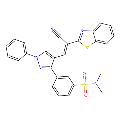 C27H21N5O2S2 structure