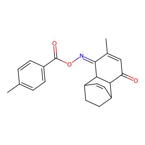 C21H21NO3 structure