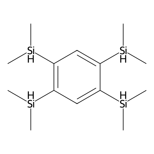 1,2,4,5-Tetrakis(dimethylsilyl)benzene structure