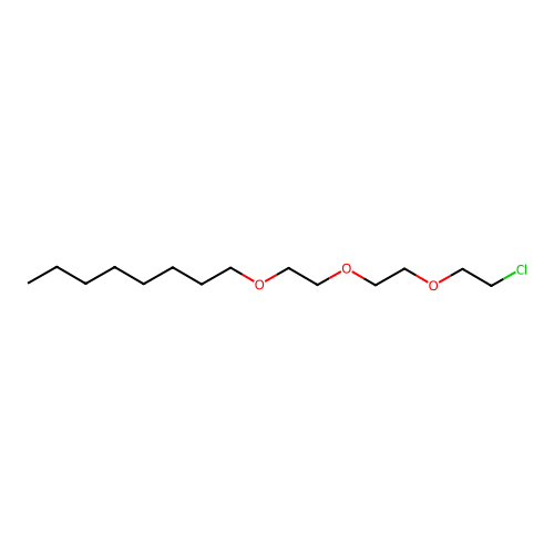 2-Chloro-1-[2-(2-octyloxyethoxy)ethoxy]ethane structure