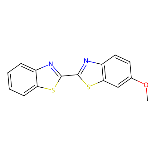 6-Methoxy-2,2'-bibenzo[d]thiazole structure