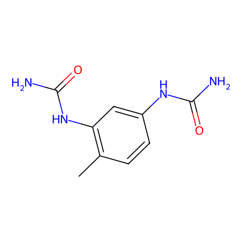 Tolylene diurea structure