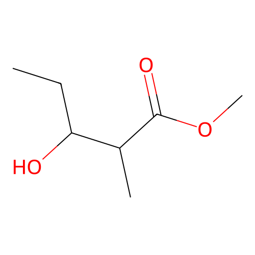 Methyl 3-hydroxy-2-methylpentanoate structure