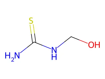 Hydroxymethylthiourea structure