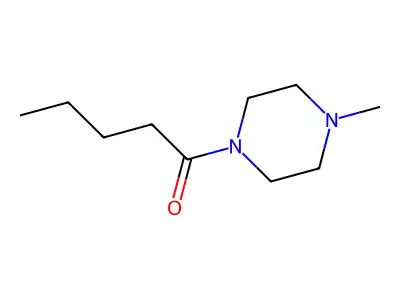 1-(4-Methylpiperazin-1-yl)pentan-1-one structure