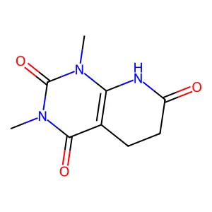 1,3-dimethyl-5,8-dihydropyrido[2,3-d]pyrimidine-2,4,7(1H,3H,6H)-trione structure
