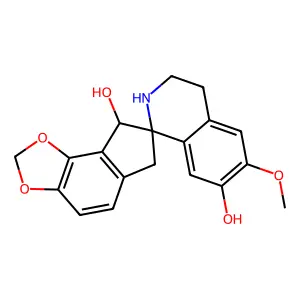 N-Demethylfumaritine structure