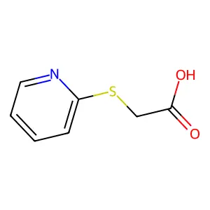 (Pyridin-2-ylsulfanyl)-acetic acid structure
