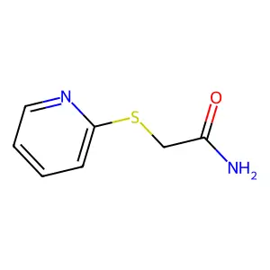 2-(Pyridin-2-ylsulfanyl)-acetamide structure