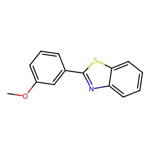 2-(3-Methoxyphenyl)-1,3-benzothiazole structure
