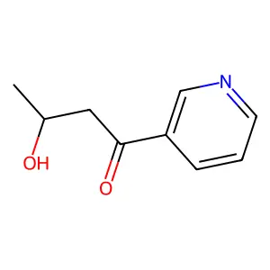 3-Hydroxy-1-pyridin-3-ylbutan-1-one structure
