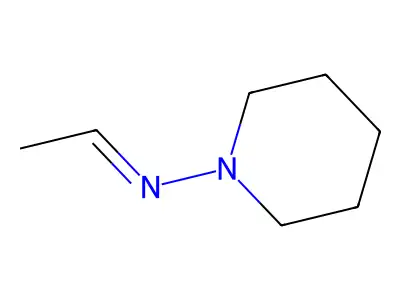 N-Ethylidene-1-piperidinamine structure