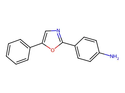 4-(5-Phenyl-1,3-oxazol-2-yl)aniline structure