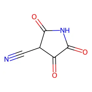 2,4,5-Trioxopyrrolidine-3-carbonitrile structure