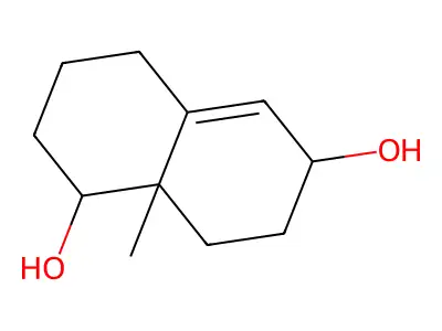 8a-methyl-2,3,4,6,7,8-hexahydro-1H-naphthalene-1,6-diol structure