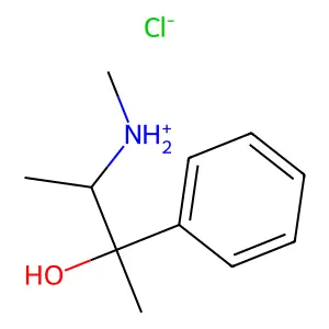 3-(Methylamino)-2-phenylbutan-2-ol--hydrogen chloride (1/1) structure