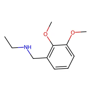 N-(2,3-Dimethoxybenzyl)ethanamine hydrochloride structure