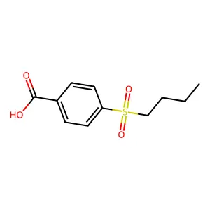 4-(丁烷-1-磺酰基)苯甲酸 structure