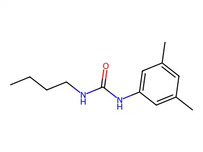 1-Butyl-3-(3,5-xylyl)urea structure