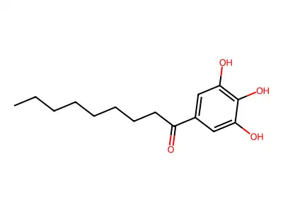 1-(3,4,5-Trihydroxyphenyl)nonan-1-one structure