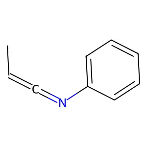 N-prop-1-en-1-ylideneaniline structure