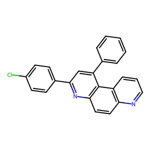 3-(4-Chlorophenyl)-1-phenyl-4,7-phenanthroline structure