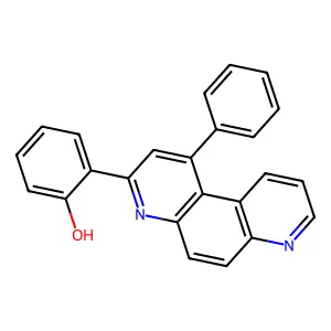 2-(1-Phenyl-4,7-phenanthrolin-3-yl)phenol structure