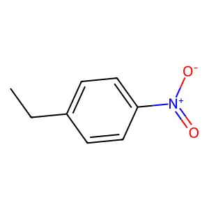 4-Ethylnitrobenzene structure