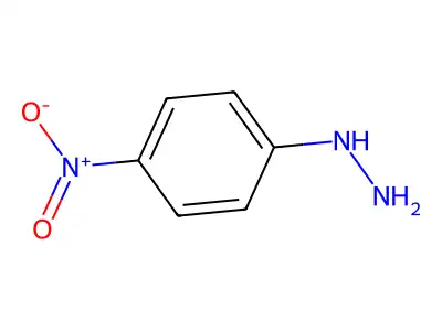 4-硝基苯肼 structure