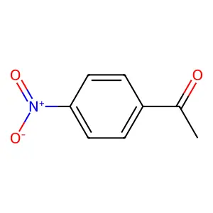 p-Nitroacetophenone structure