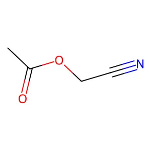 (Acetyloxy)acetonitrile structure