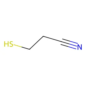3-巯基丙腈 structure