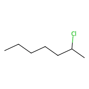 2-Chloroheptane structure