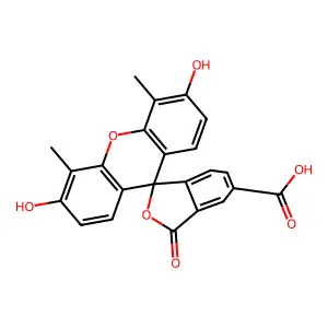 4',5'-Dimethyl-5-carboxyfluorescein structure